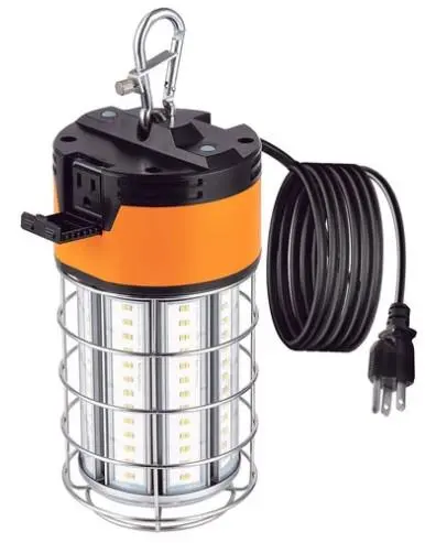 Led Temp Lighting, 12K Lumen Bulb, 6Ft 16/3  Cord, 5K Kelvin, 5- 1