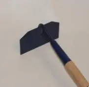 6" Field Hoe 54" Handle 1