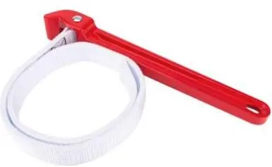 12" Strap Wrench, 9" Max Dia 1