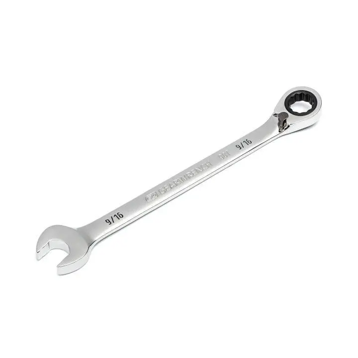 9/16" 12 Point Reversible Ratcheting Wrench, 90-Tooth, Gearwrench 1