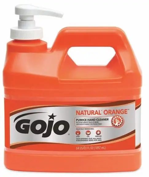 Gojo Natural Orange? Pumice Hand Cleaner - 0.5 Gallon 1