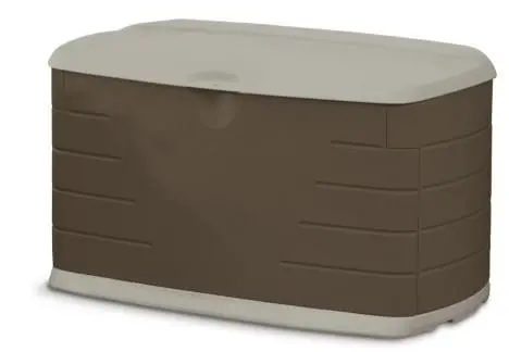 Out Door Deck Box 42.46"X26.21"X25.06" By Rubbermaid 1