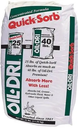 Oil-Dri Quiksorb Absorbent - 25Lb Bag 1