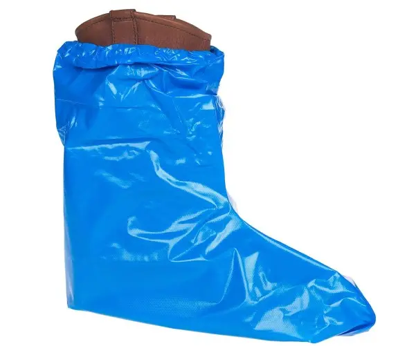 6Mil H.D. Blue Boot Cover With Elastic [50/Pk] 1