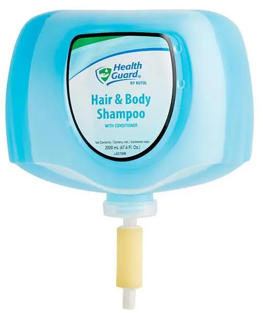 Hair & Body Shampoo 2000Ml, Health Guard By Kutol [4/Pk] 1
