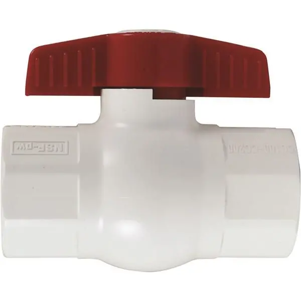 3/4" Fpt Sch40 Pvc Ball Valve Fnpt 1
