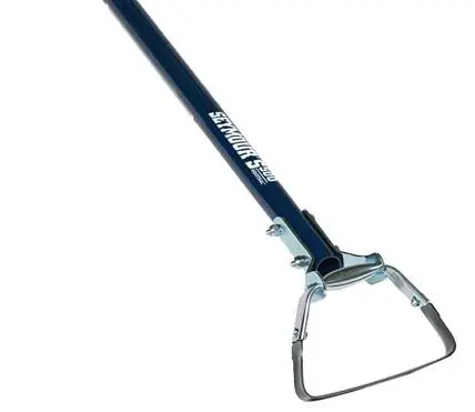 Hola Hoe, 60" Blue Powder Coated Aluminum Handle 1