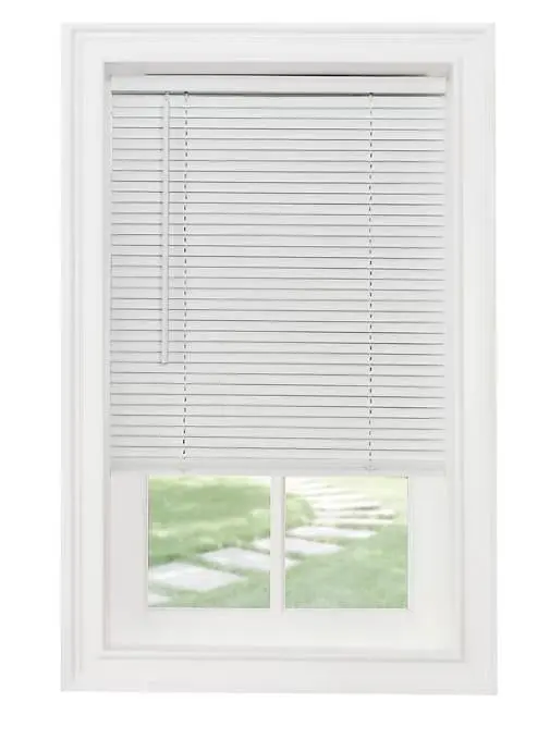 27"X48" Achim Ii Cordless Wht 1" Slat Blind 1