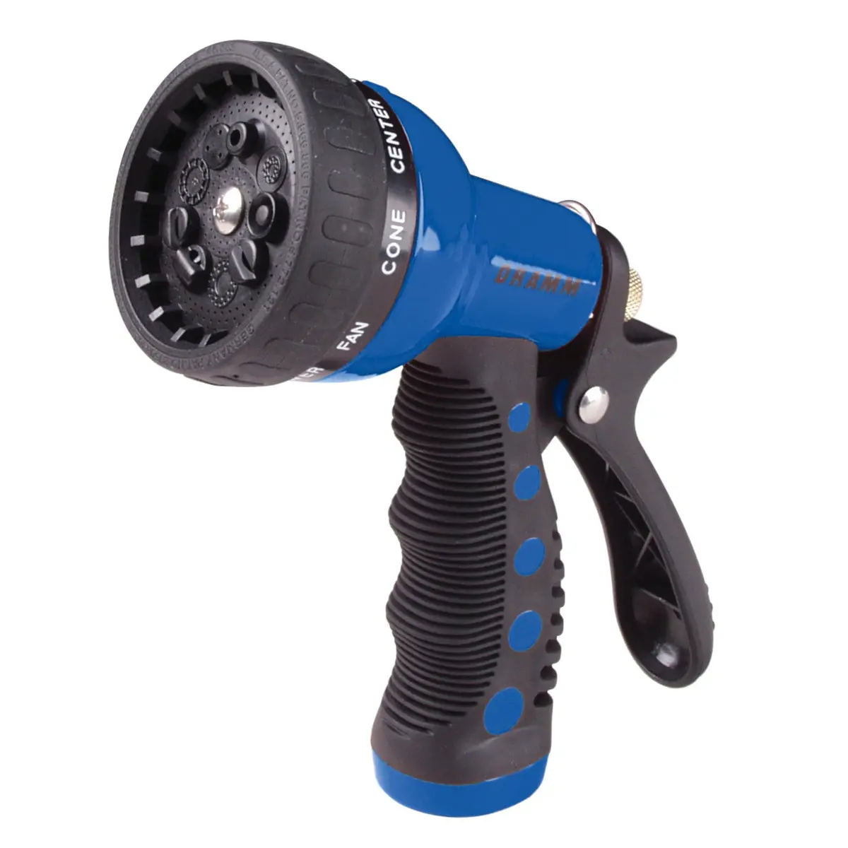 Revolver, 9 Pattern Adjustable Spray Nozzle (Blue) 1