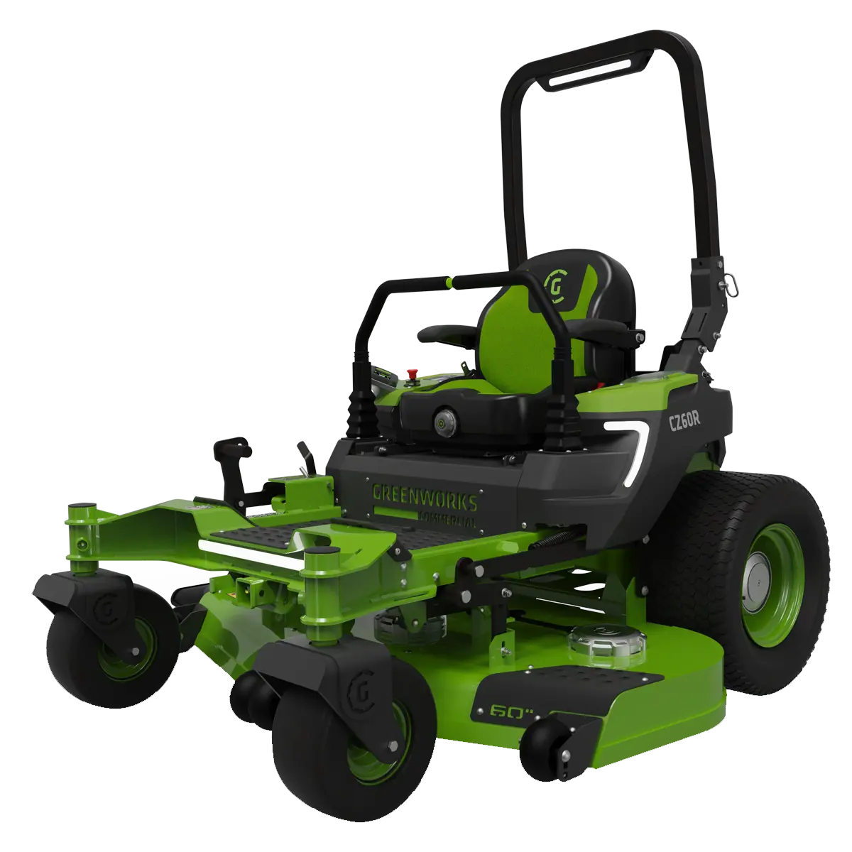 Greenworks Cz60r18x 82V Optimusz 60'' Ride-On Zero Turn Mower (18Kwh) [7401807Au] - Engineered For All Day Commercial Use. 1