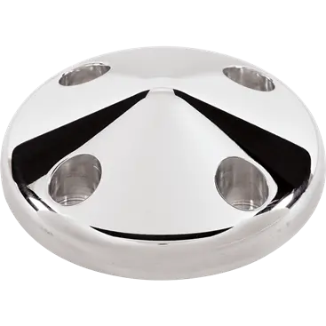 Billet Aluminum Big Or Small Block Chevy Long Water Pump Pulley, Nose Cone, 6-7/16" Diameter 1