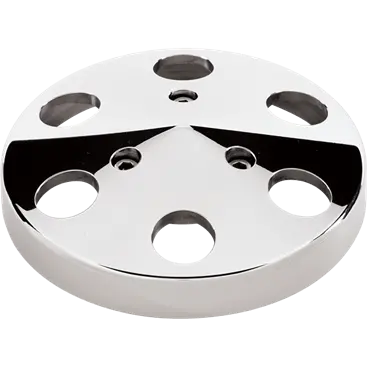 Billet Aluminum  A/C Compressor Clutch Cover, Sanden 508 1