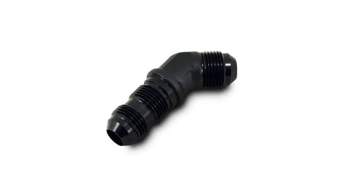 Vibrant Performance 10604 Bulkhead Adapter, 45 Degree Elbow; Size: -10An 1