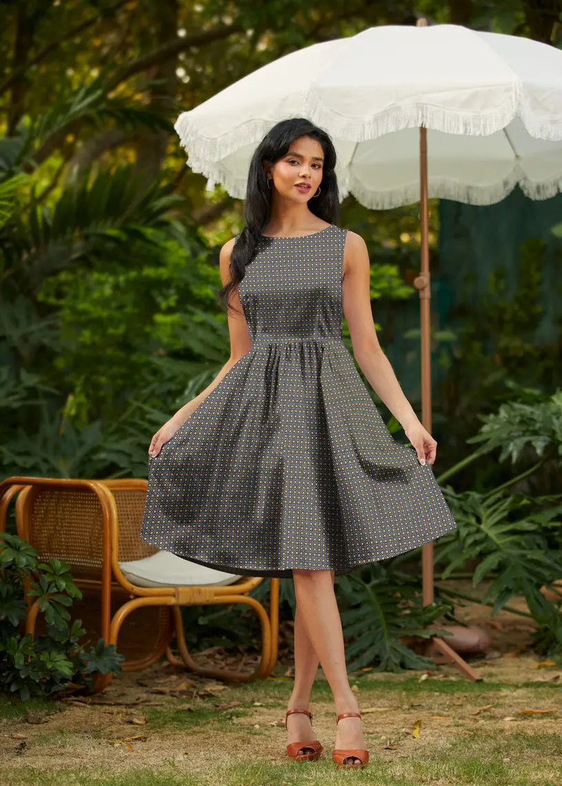 Vintage Style Mini Dress Isabella 1