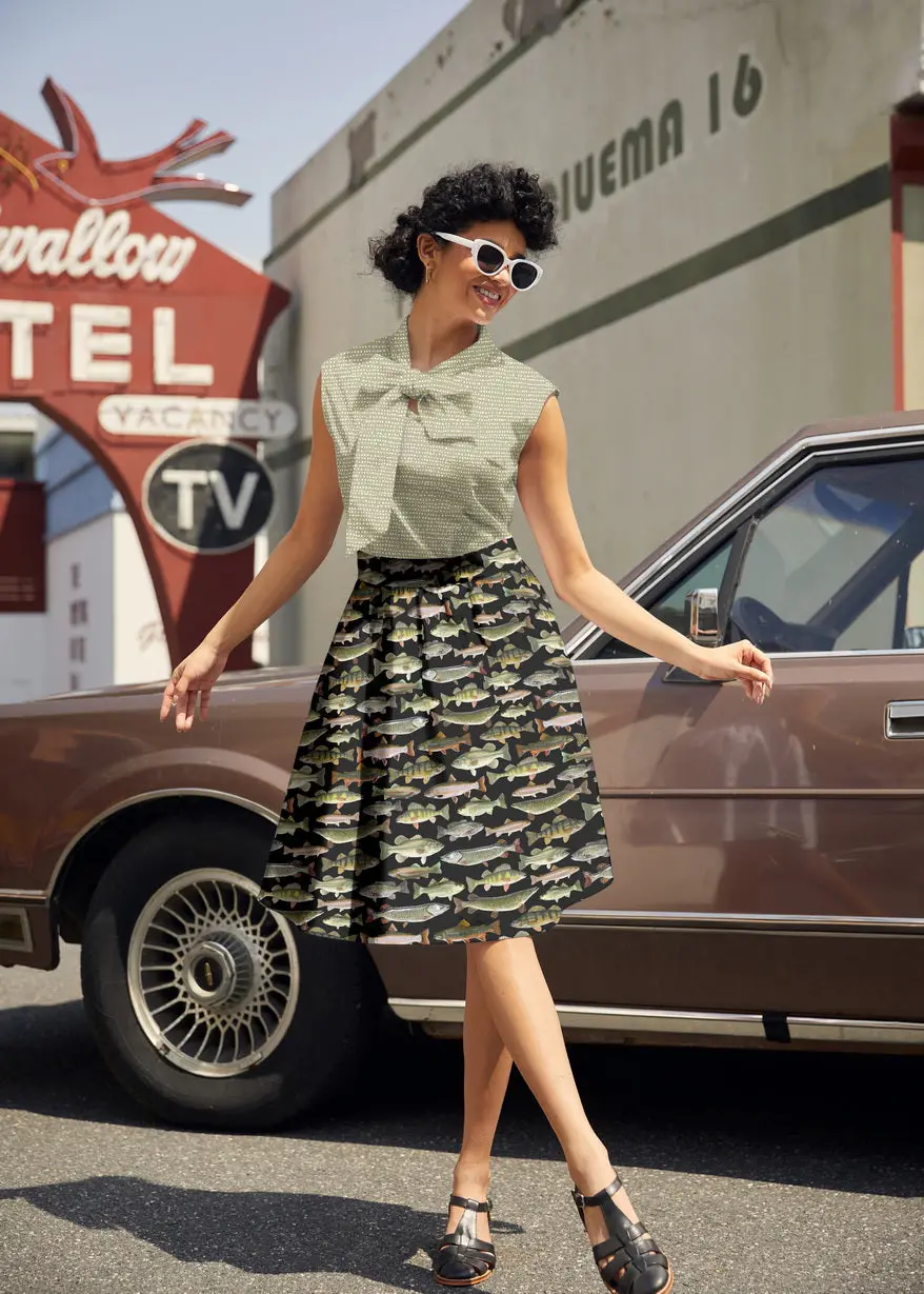 Fish A-Line Skirt 1