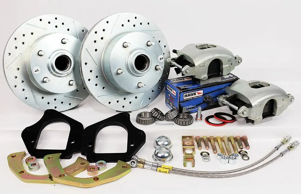 1962-63 Chevrolet Nova/Chevy Ii Legend Series Hp Front Disc Brake Kit Front Wheel Kit 1