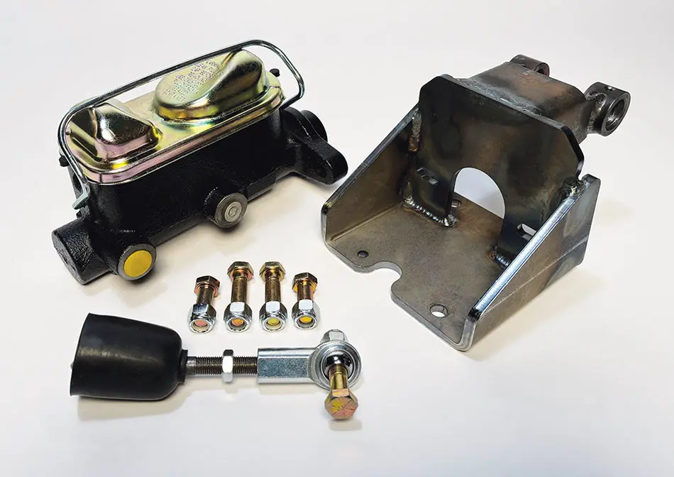 1937-39 Chevy Passenger Car Dual Master Cylinder Conversion Kit 1