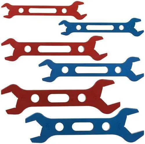 Double Ended Aluminum An Fitting Wrench Set 1