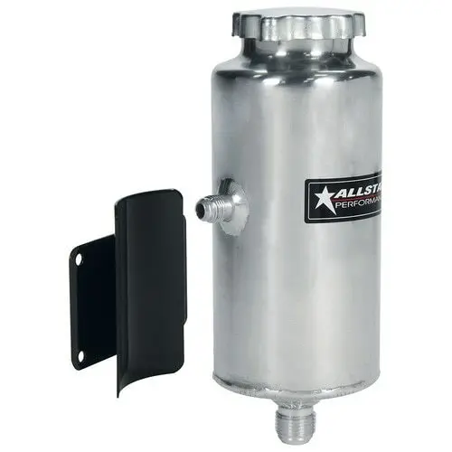 Power Steering Tank With 2-1/4" X 3-1/2" Flat Mount Bracket 1