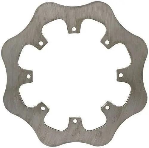 Brake Rotor Steel 8 Bolt .250 Scalloped 1
