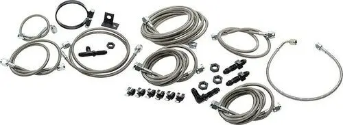 Brake Line Kit For Dirt Modifieds W/ Oem Calipers 1
