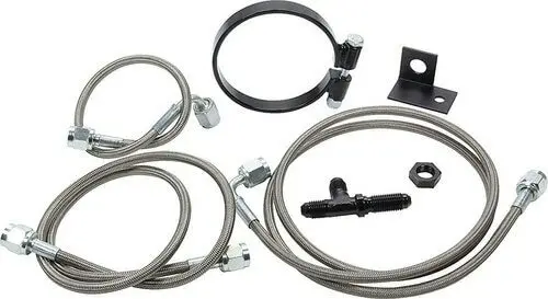 Rear End Brake Line Kit For Dirt Modifieds W/ Oem Calipers 1