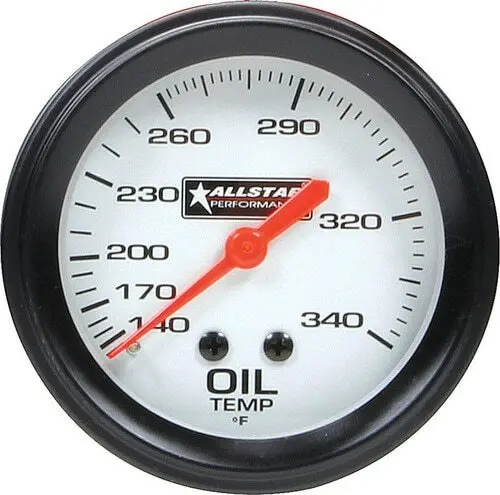 Allstar Oil Temp Gauge 140-340 Degree 1