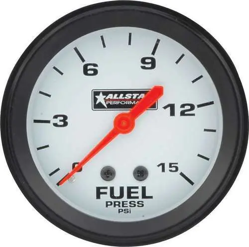 Allstar Fuel Pressure Gauge 0-15 Psi 1