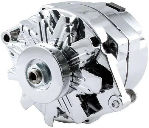 Gm Single Wire Chrome Alternator 1