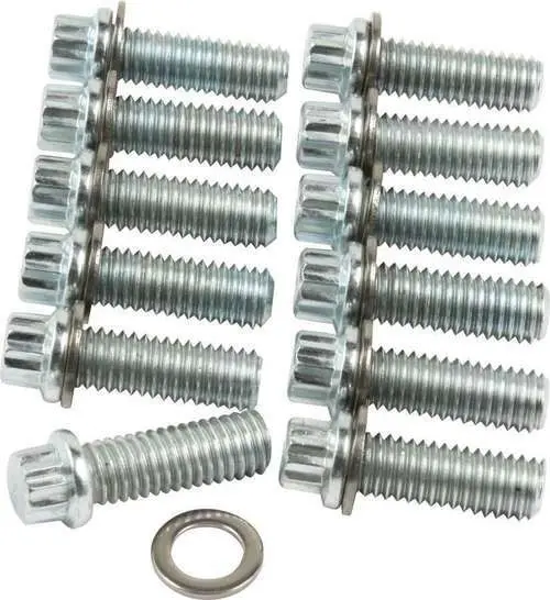 Intake Manifold Bolt Kit Sb Chevy 12-Point 1