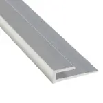 Aluminum Edge Trim 8' Clr Stain 1