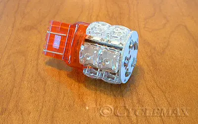 Red Led Wedge Bulb 1