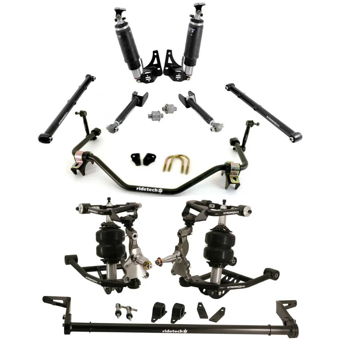 1968-72 Gm A Body Ridetech Bolt On Air Suspension 1