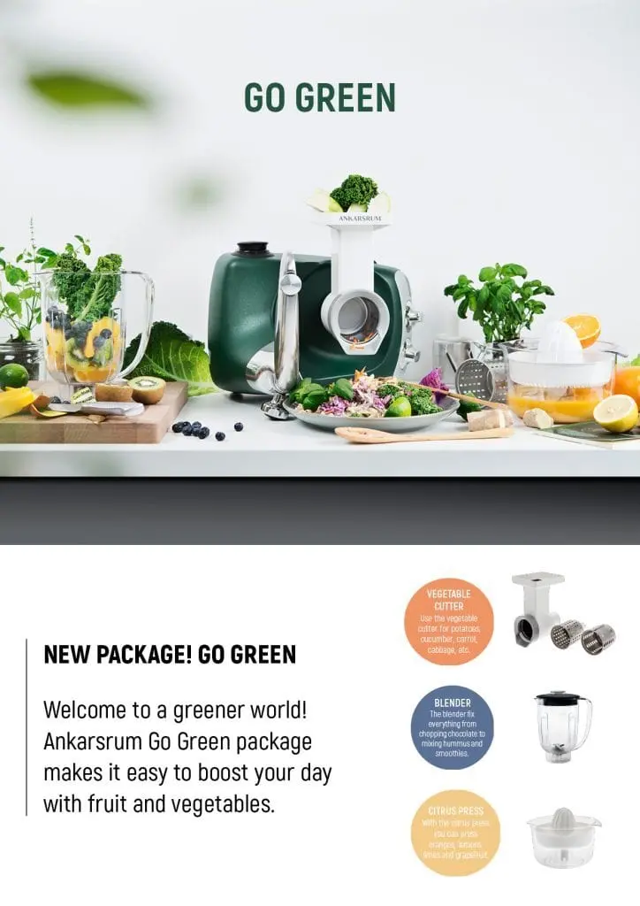 Ankarsrum | Go Green Package 1