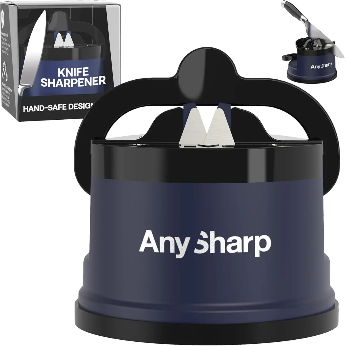 Any Sharp Knife Sharpener With Suction Cups 1