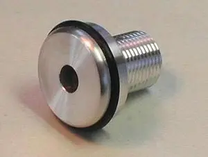 Watsons Billet Switch Nut With O-Ring For Headlight Switch 1