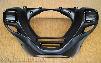 Gl1800 Black Lower Front Cowl With Rectangular Openings 1