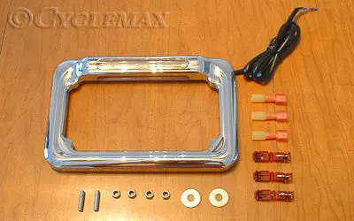 Chrome Led License Frame 1