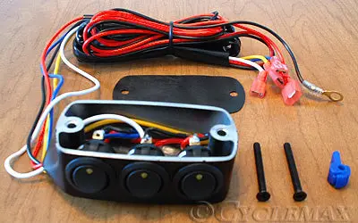Black Led Master Switch Block 2