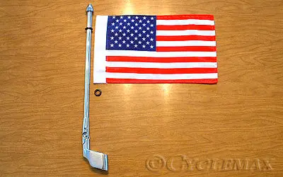 Antenna Mount Flag Pole With Flag 1