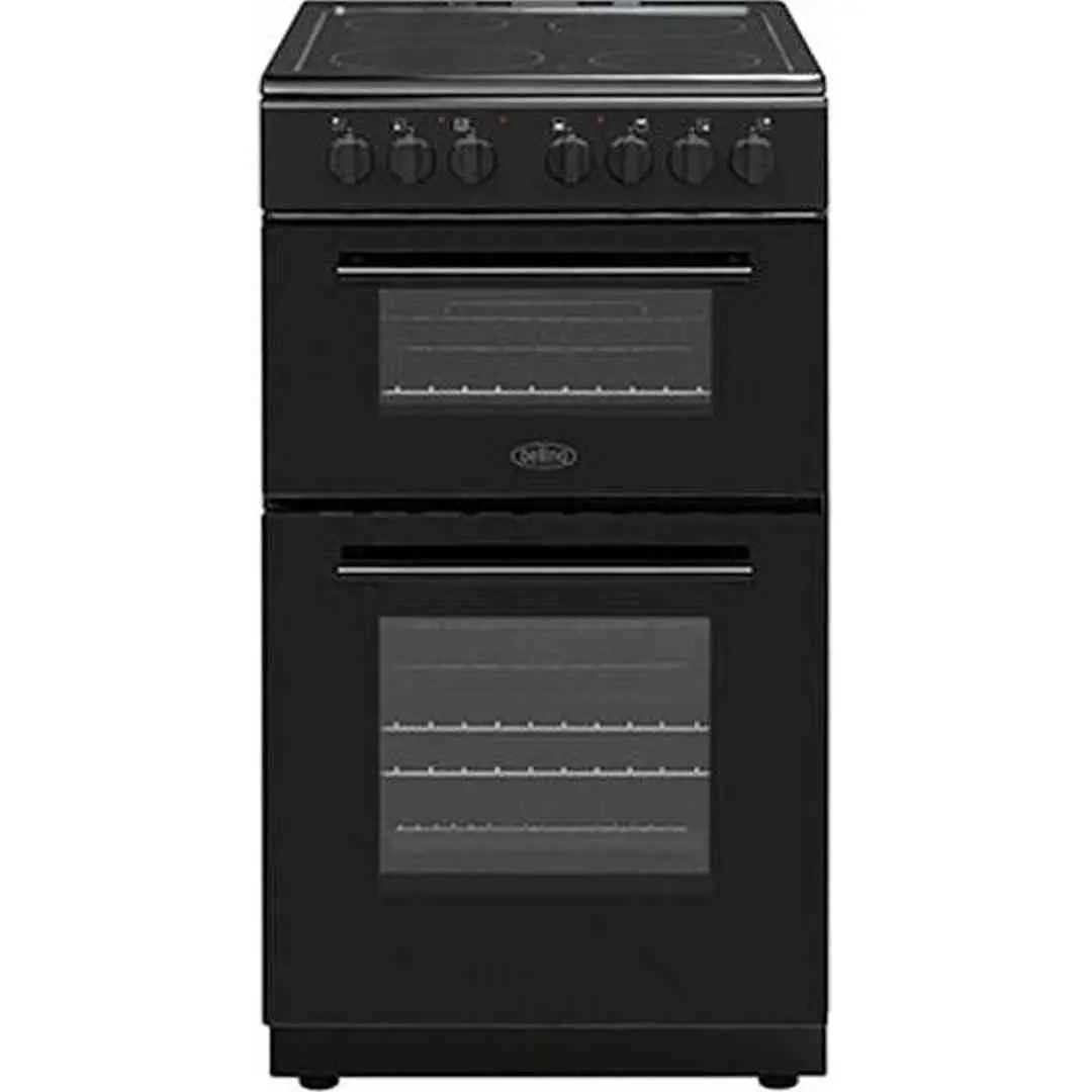 Belling 50Cm Double Oven Electric Cooker | Bfse52docbk 1