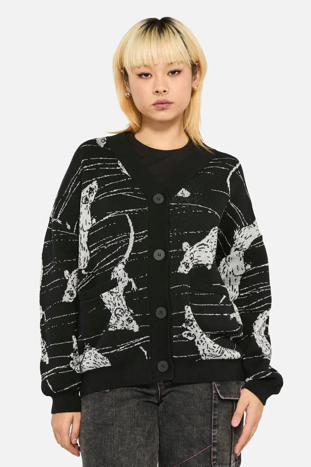 Ratbag Oversize Cardigan 1