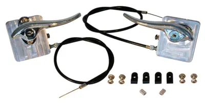 Rocky Hinge Exterior Handle Mounting Kit 1