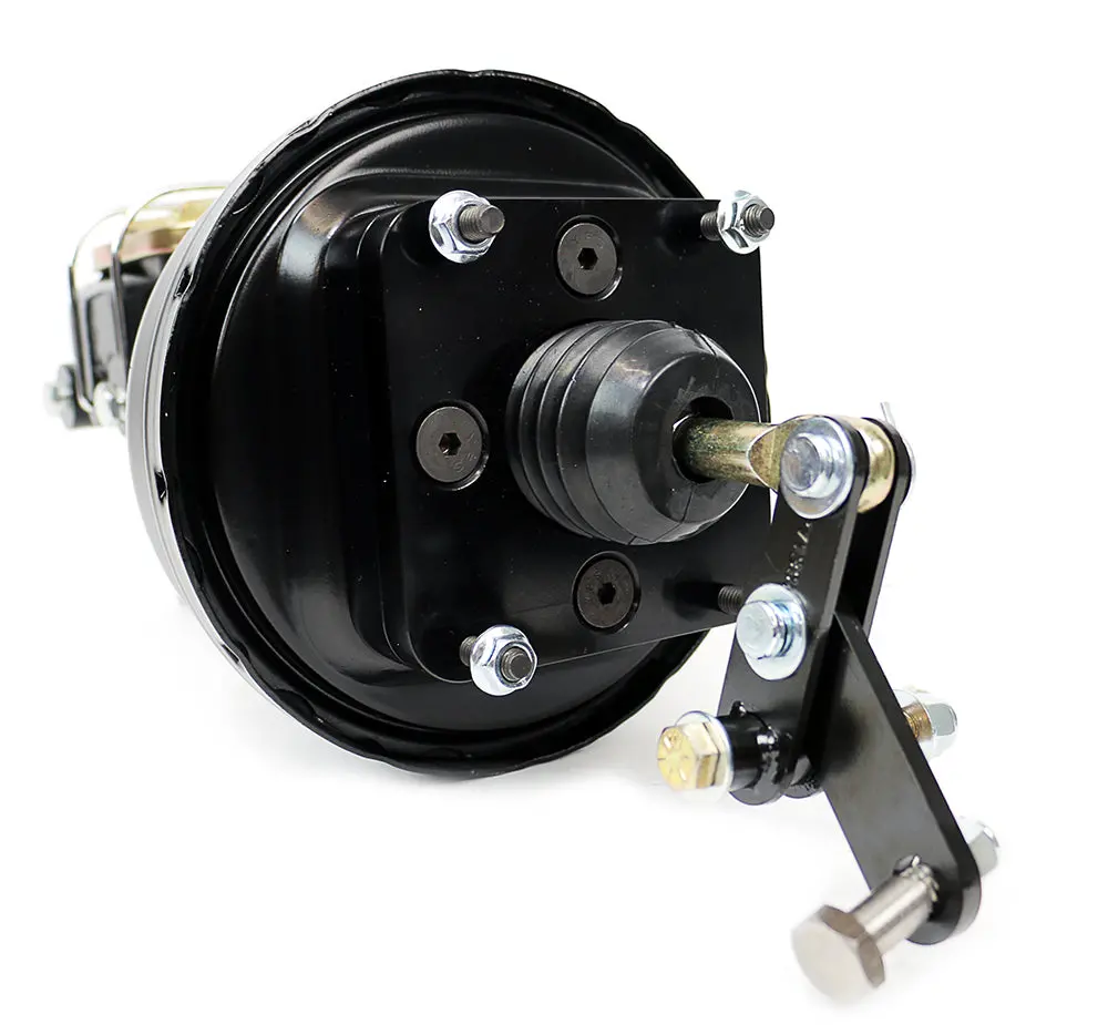 1970-74 E-Body Mopar (For Use On Cars With Oe Power Brakes) Chrome Booster/Master Conversion Kit 8" Dual / 1-1/8" Bore - Chrome 1