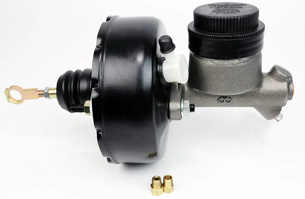 1960-65 Ford Falcon, 1962-65 Ford Fairlane, 1963 Mercury Cyclone And Comet (Single Reservoir Master Cylinder) Booster/Master Conversion Kit 7" Single Diaphragm / 1" Bore 1