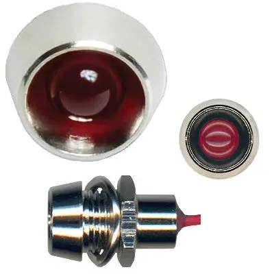 Ron Francis Wiring Classic Style Led Indicator Light- Red 1