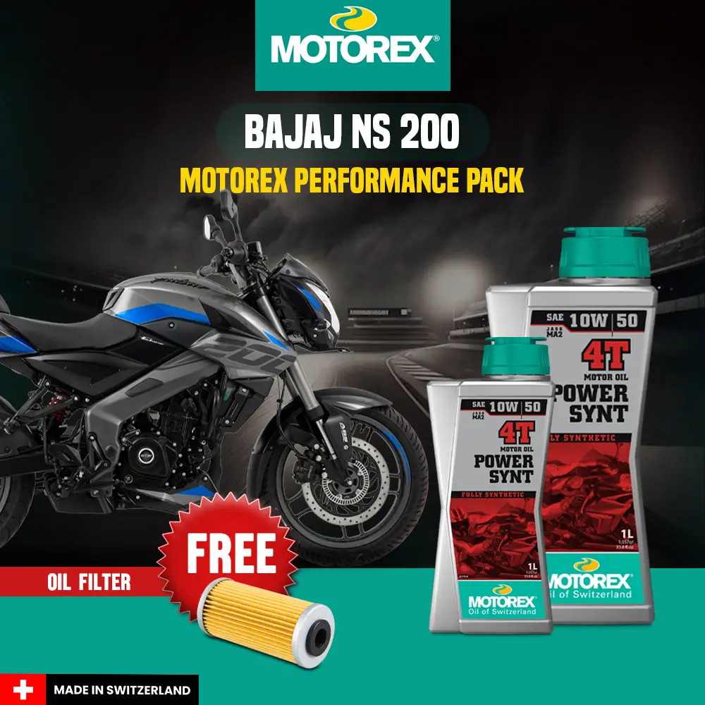 Bajaj Ns 200 Motorex Performance Pack 1