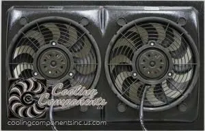 Cooling Components 12" Dual Fan And 28" Shroud 1