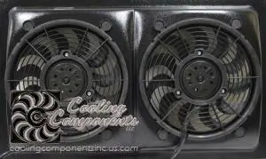 Cooling Components 12" Dual Fan And 30" Shroud 1