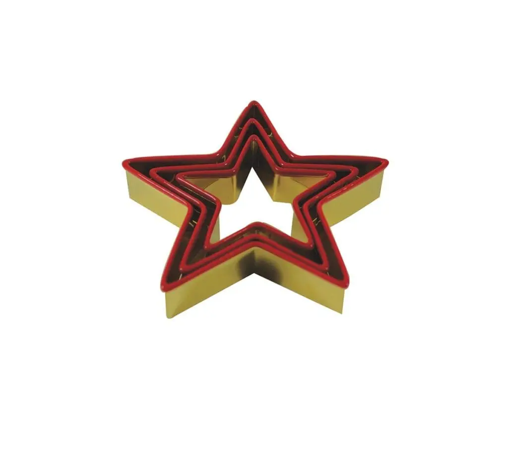 Kitchen Basics Cookie Cutter Stars Set Of 3 1